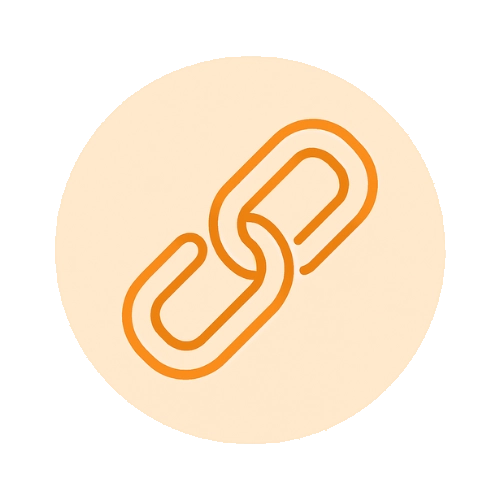 Seu link próprio do site