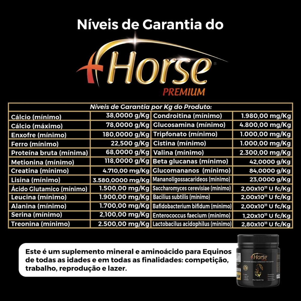 1KG DE SUPLEMENTO +HORSE (FRETE GRÁTIS)