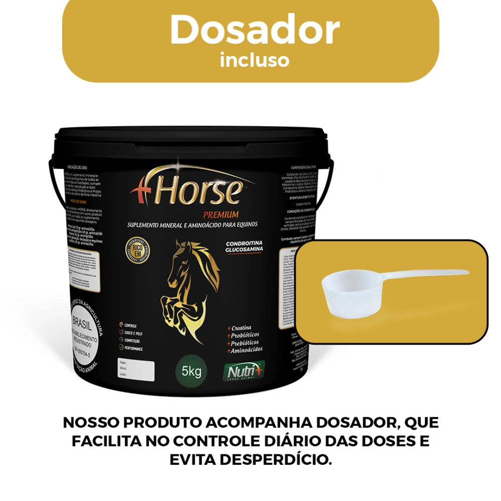 2 BALDES 5KG CADA DE +HORSE (FRETE GRÁTIS)