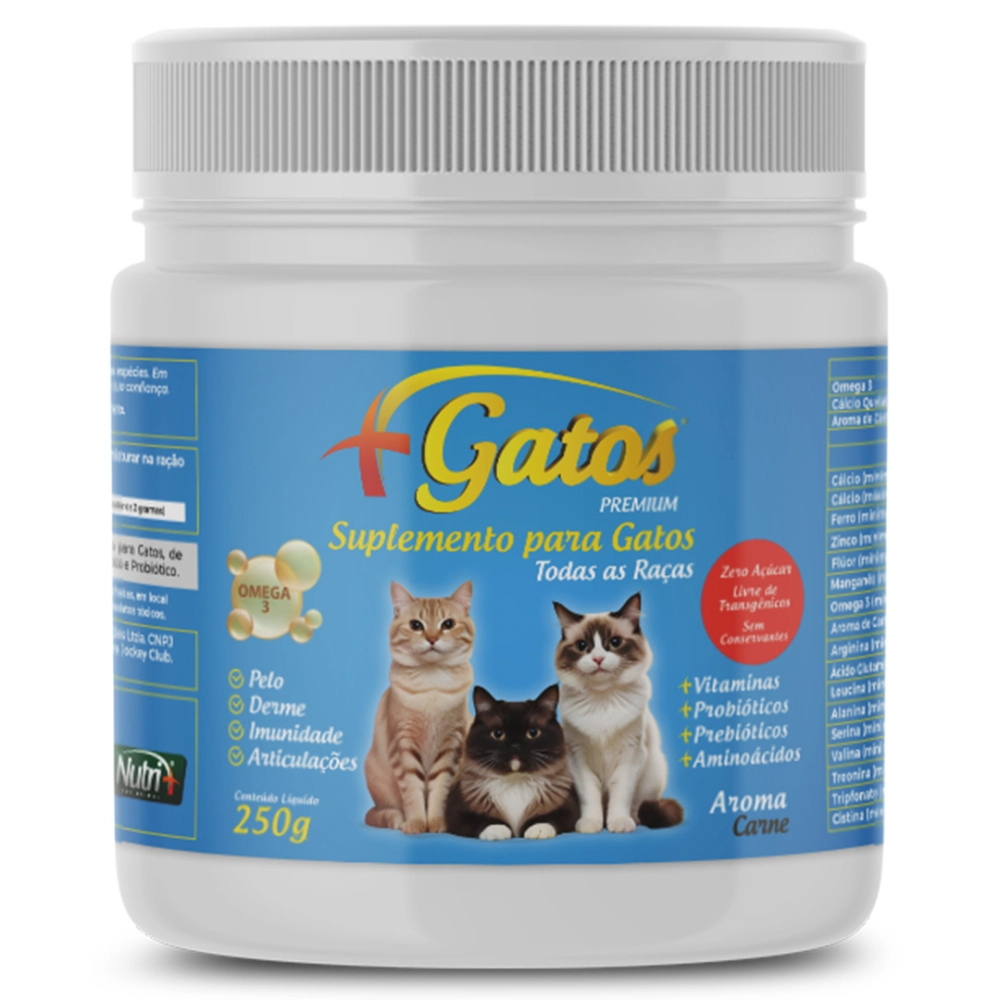 250G DE SUPLEMENTO +GATOS