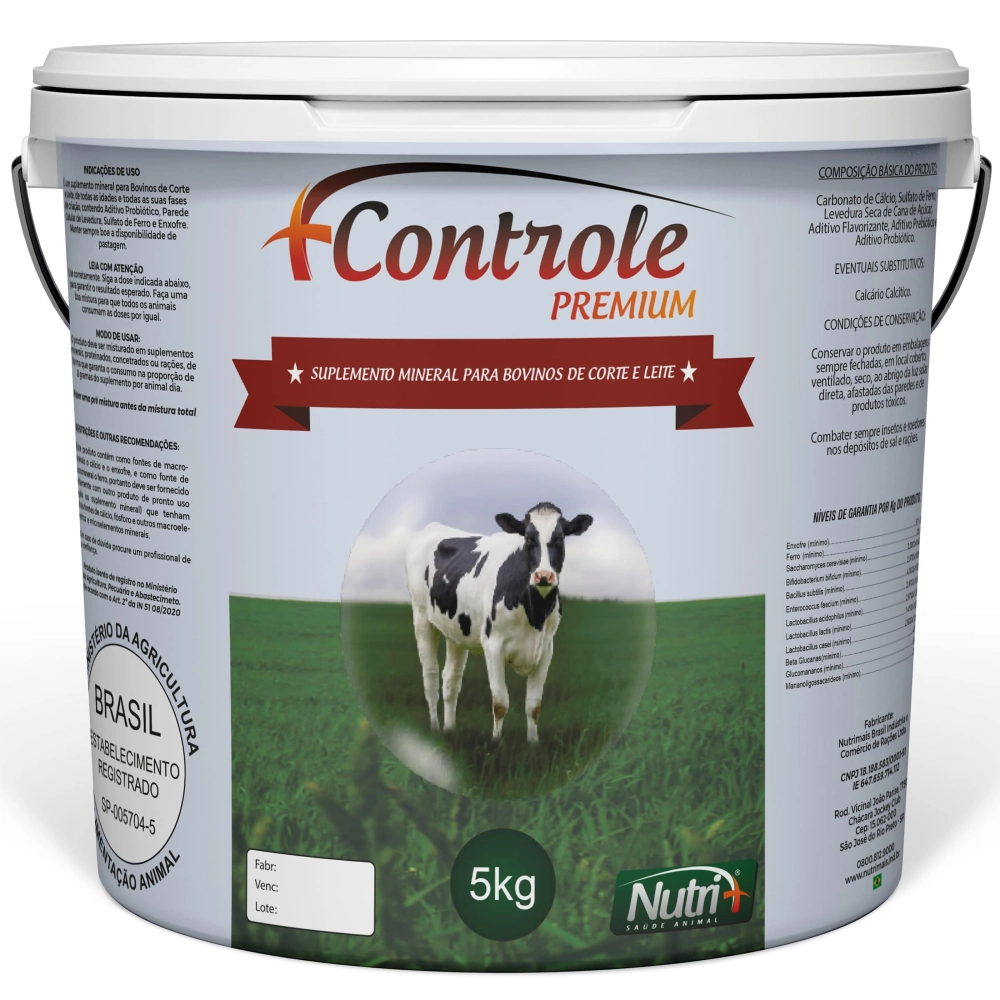 5KG DE SUPLEMENTO +CONTROLE (FRETE GRÁTIS)
